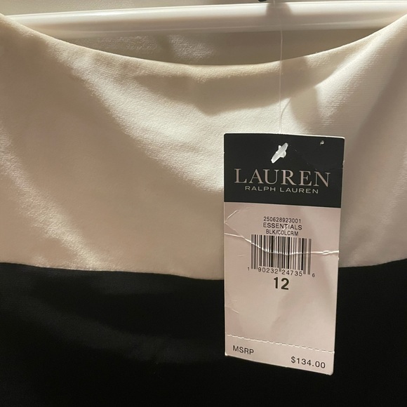 Ralph Lauren Color Block Silhouette Dress - Picture 4 of 5